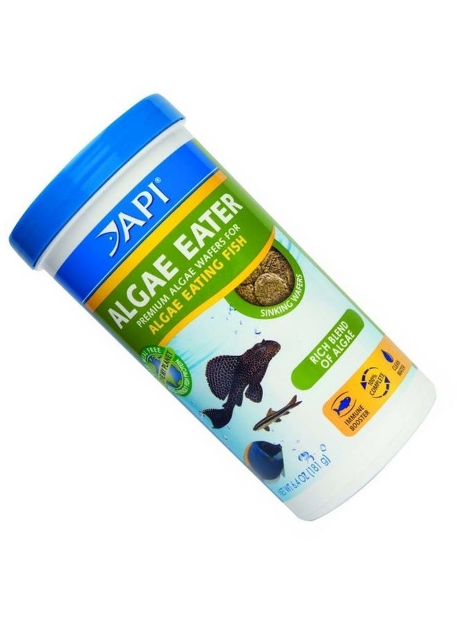 API API Algae Eater Pea Protein Natural Pre-Biotic Algae Wafer with spirulina for Algae Eating Fish (6.4 Oz)  - Image 4
