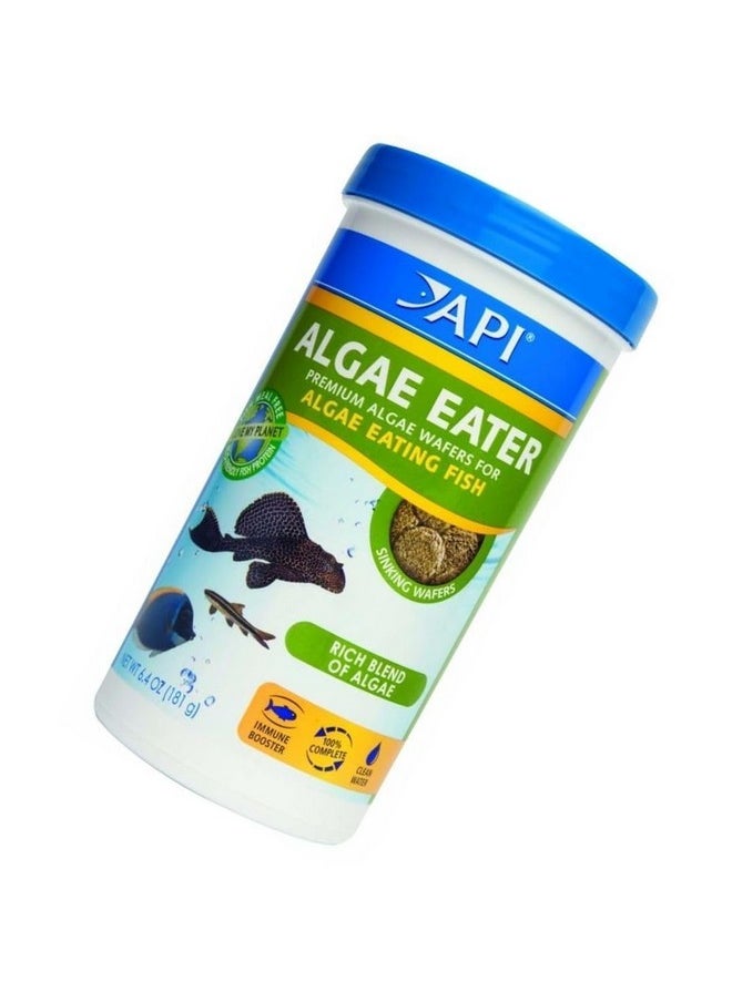 API API Algae Eater Pea Protein Natural Pre-Biotic Algae Wafer with spirulina for Algae Eating Fish (6.4 Oz)  - Image 3