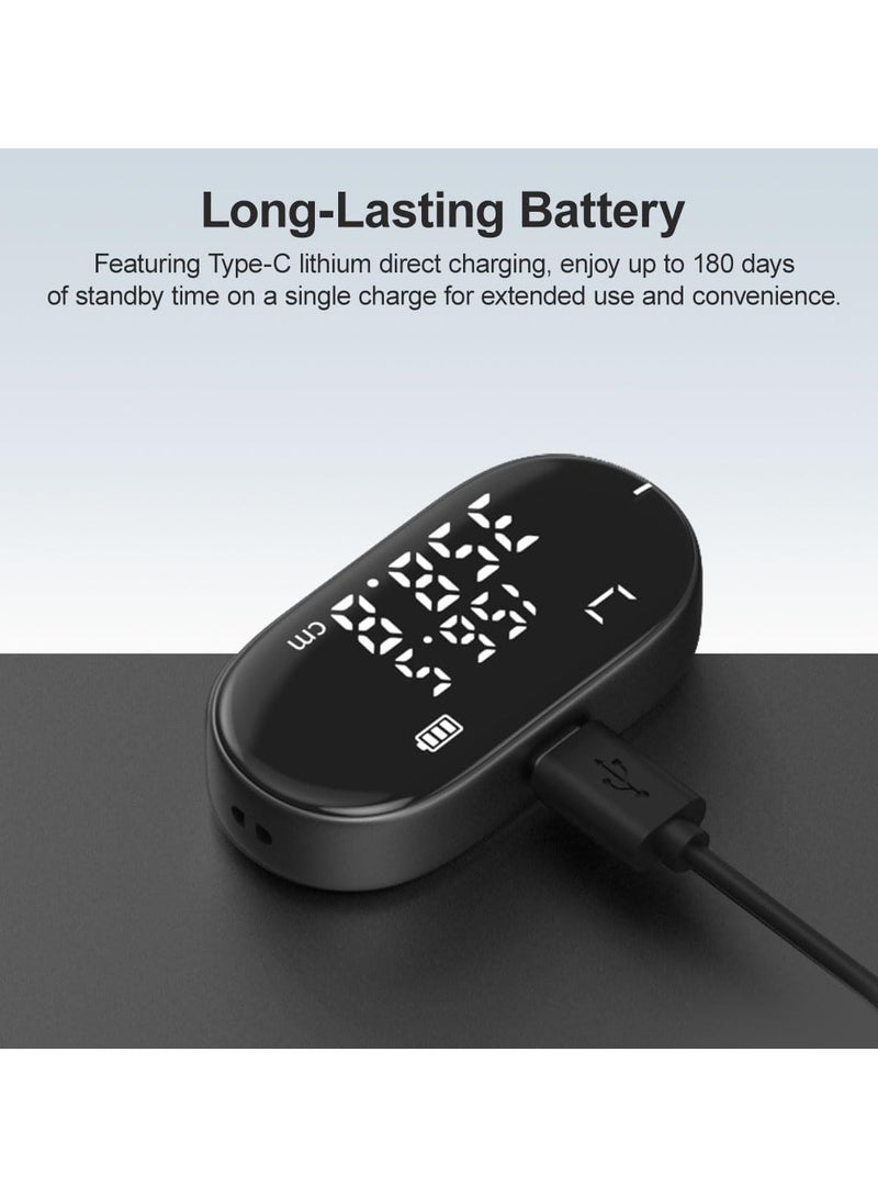 general Digital Tape Measure, 328ft Smart Measuring Tool for Complex Irregular Shapes - Large LCD, Unit Switching, Rechargeable, for Body and Diameter Measurement - Image 4