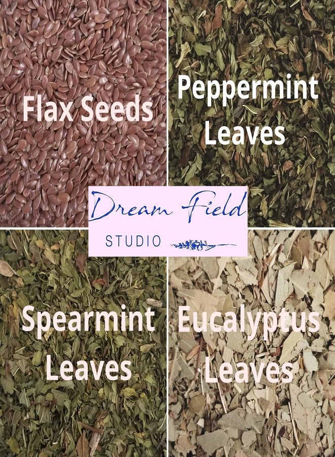 Dream Field Studio Handmade Mint Eye Pillow – Natural Flax Seed Aromatherapy Mask with Eucalyptus & Peppermint, Hot or Cold Comfort, Relaxation & Self-Care Gift, Small Batch USA Made | Blue Lagoon Batik - Image 5