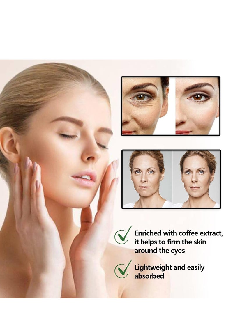 إيلهو Coffee Eye Balm Stick - مرطب للوجه وبلسم تحت العين ، للهالات السوداء ، لمنطقة تحت العين ، عصا الريتينول للعين ، كريم الريتينول ، كريم تحت العين مضاد للشيخوخة ، يقلل من الخطوط الدقيقة والهالات السوداء (0.25 أوقية)  - Image 4