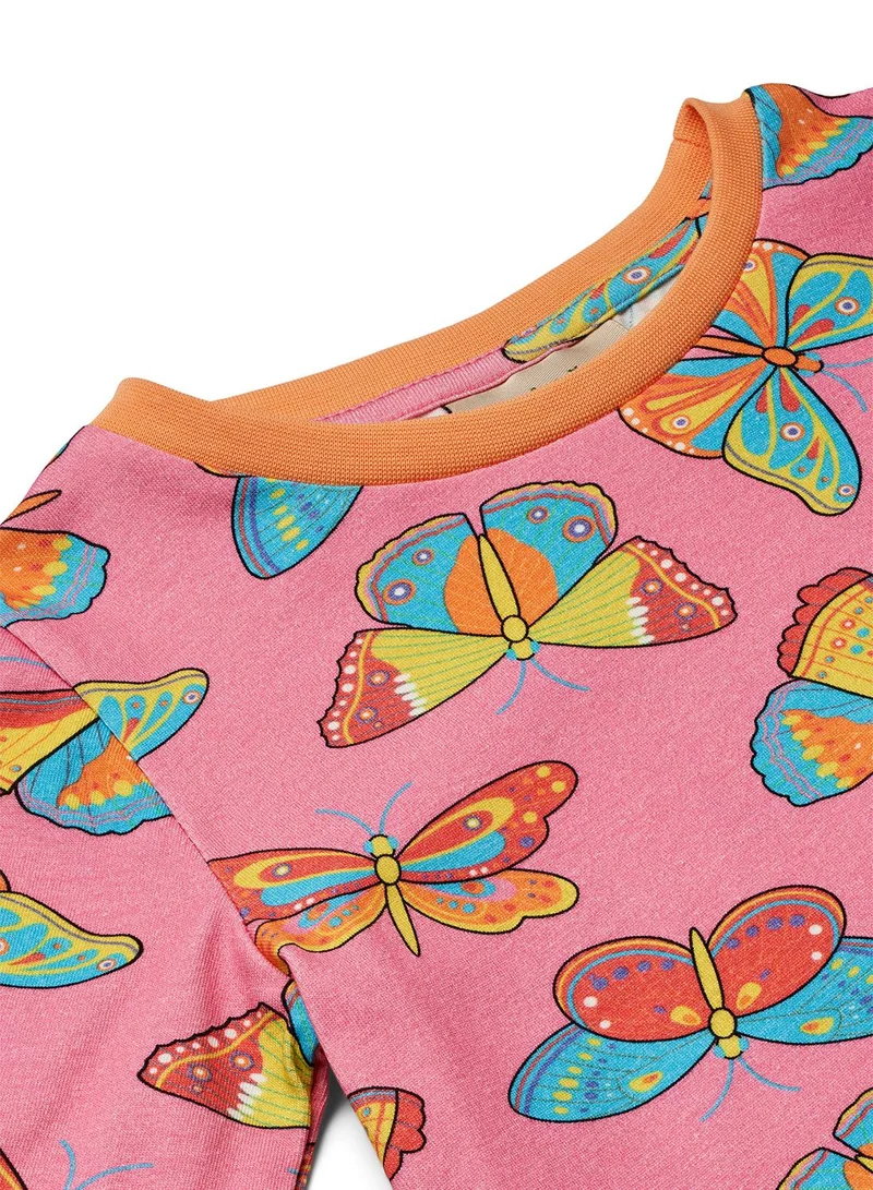 Småfolk Nightwear set with butterflies
