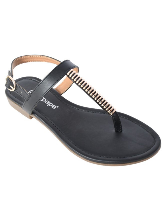 Peterpapa Embellished Strap Sandals with Buckle - Image 2
