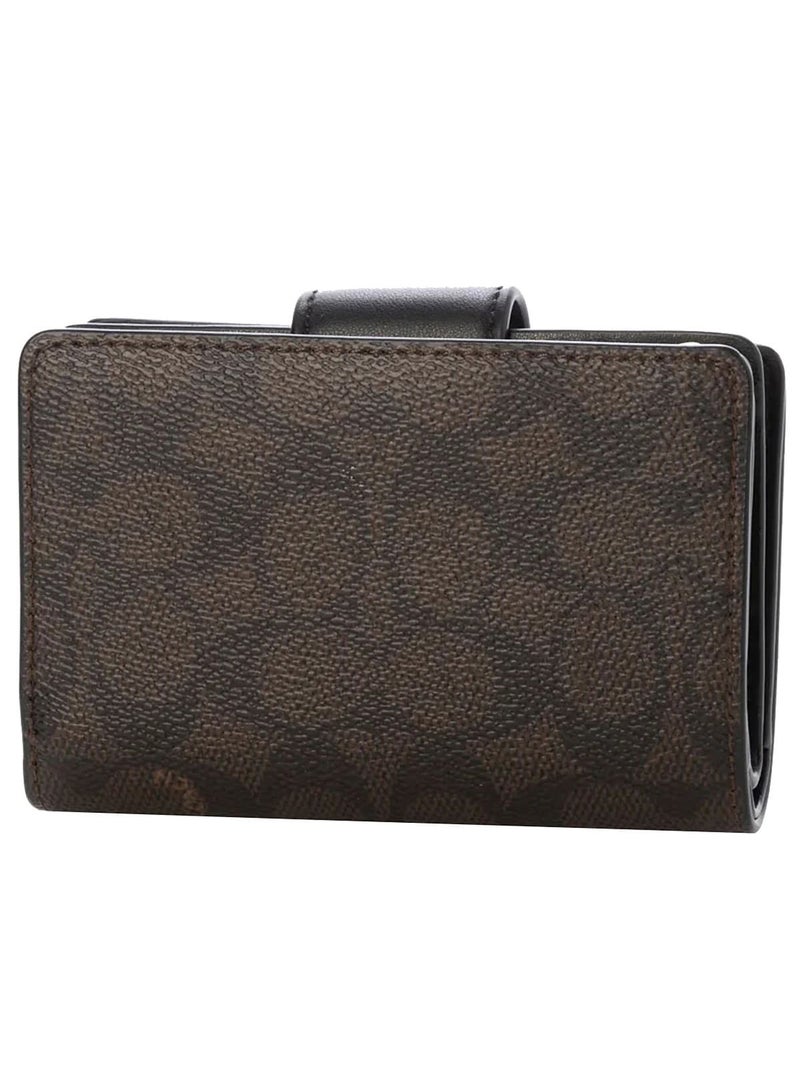 كوتش اوت ليت محفظة كوتش COACH حريمي سيجنتشر لون بني واسود موديل CW786 - Image 2