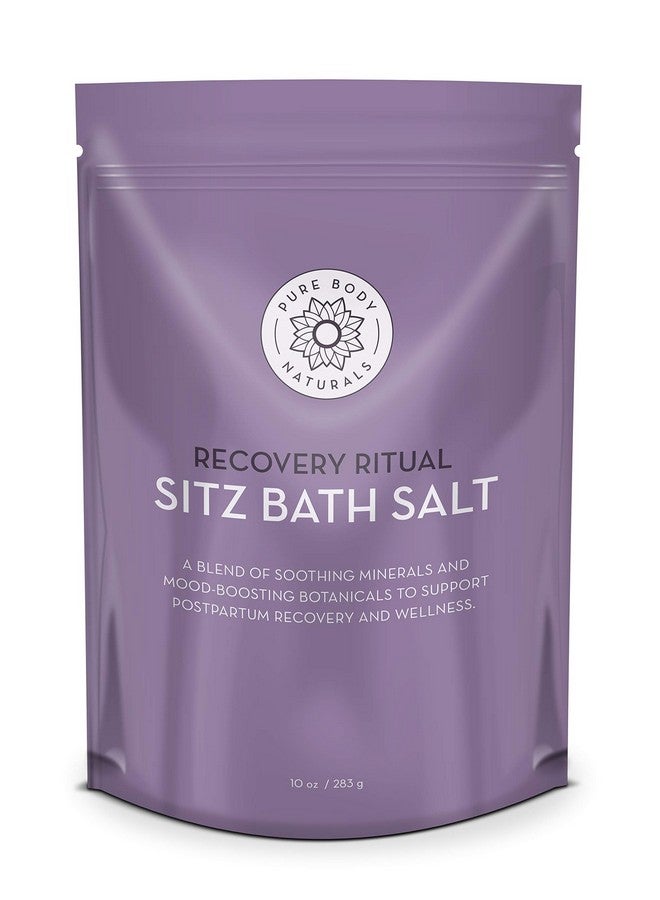 بيور بدي ناتشورالز ملح حمام المقعدة من بيور بودي ناتشورالز - للعناية بعد الولادة وعلاج البواسير - نقع طبيعي للعناية الذاتية وعلاج البواسير - أساسيات ما بعد الولادة، 10 أونصة - Image 1
