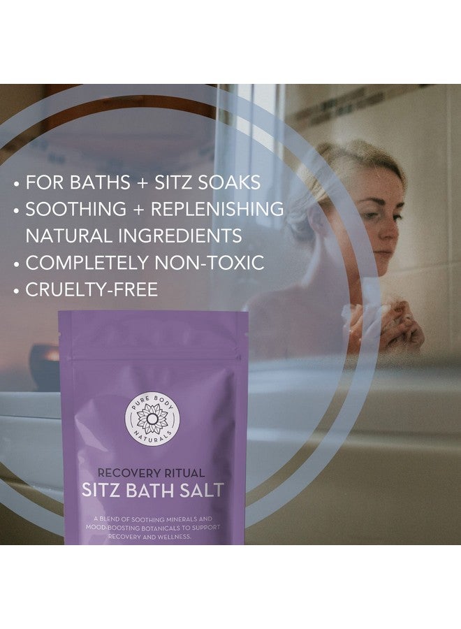 بيور بدي ناتشورالز ملح حمام المقعدة من بيور بودي ناتشورالز - للعناية بعد الولادة وعلاج البواسير - نقع طبيعي للعناية الذاتية وعلاج البواسير - أساسيات ما بعد الولادة، 10 أونصة - Image 5