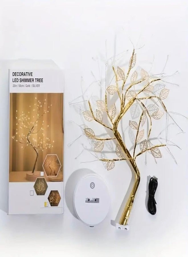 BUDWILL Bonsai Tree Lamp Night Light - Tabletop for Home Decor, Bedroom, Wedding, Christmas & Diwali Decor Fairy Lights | Tabel Lamp Lights | (72LED-Warm White) - Image 4