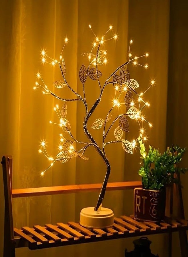BUDWILL Bonsai Tree Lamp Night Light - Tabletop for Home Decor, Bedroom, Wedding, Christmas & Diwali Decor Fairy Lights | Tabel Lamp Lights | (72LED-Warm White) - Image 1