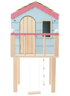 Lottie Dollhouse By Lottie | Wooden Tree House For Lottie Dolls | Wooden Doll House Playset | Made With Real Wood  - Image 2