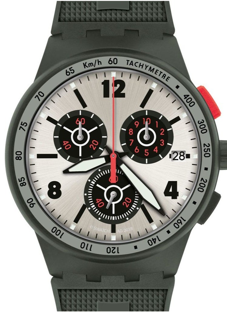 Unisex Verdone Quartz Movement Water Resistant Wrist Watch - 41 Mm