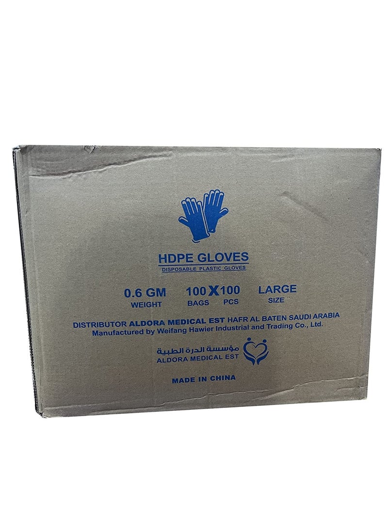 Generic Transparent Nylon Cardboard Gloves 10000 Pieces  - Image 4