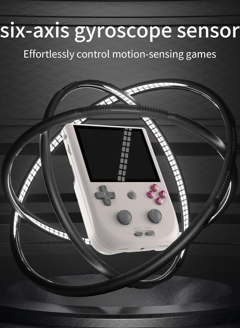 RG405V Portable Retro Gaming Console with Android 12, 4 IPS Display, 128GB SD Card, 3154 Classic Games, 5500mAh Battery, WiFi, and Bluetooth - Emulator Game System for On-The-Go Entertainment - Image 3