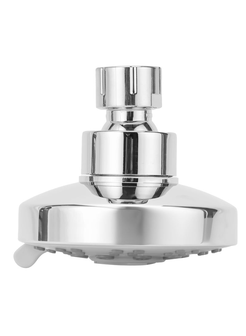 GEEPAS Shower Head ABS Material, Round Bathroom Fitting, 5 function and Chrome Plated| Overhead Installation, High Pressure, Increased Cleaning Performance| GSW61188 - Image 3