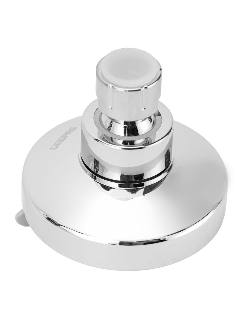 GEEPAS Shower Head ABS Material, Round Bathroom Fitting, 5 function and Chrome Plated| Overhead Installation, High Pressure, Increased Cleaning Performance| GSW61188 - Image 5