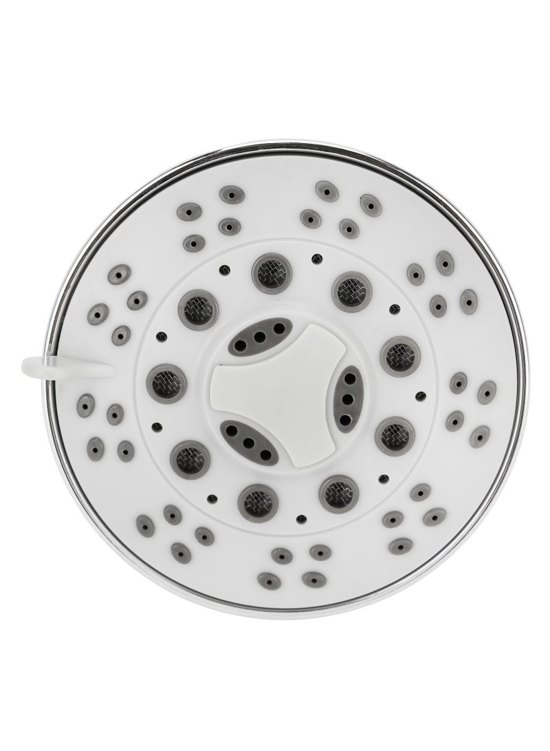 GEEPAS Shower Head ABS Material, Round Bathroom Fitting, 5 function and Chrome Plated| Overhead Installation, High Pressure, Increased Cleaning Performance| GSW61188 - Image 4