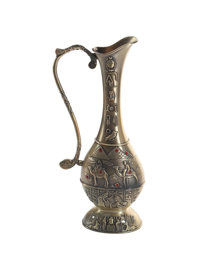 Pharaonic Decorative Jug Br2169- Gold 