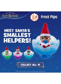 The Elf on the Shelf The Elf on the Shelf Frost Pips Mini Blooms Elf Baby Boy with Brown Eyes - Includes Frost Flower Cradle - for Ages 3 Years and Above  - Image 3