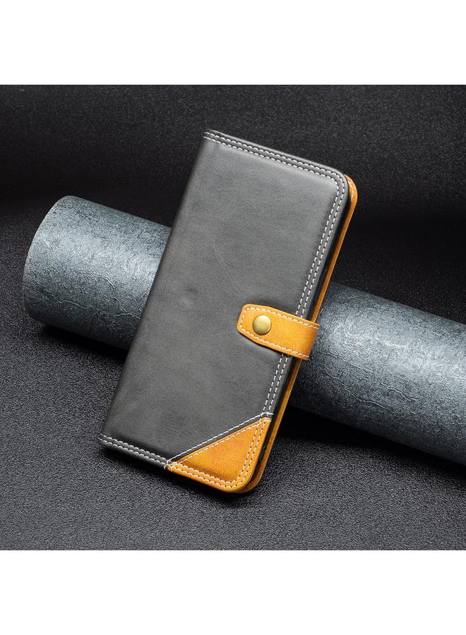 S-TOP Case For Nokia G21 / G11 Color Matching Double Sewing Thread Leather Phone Case - Image 5