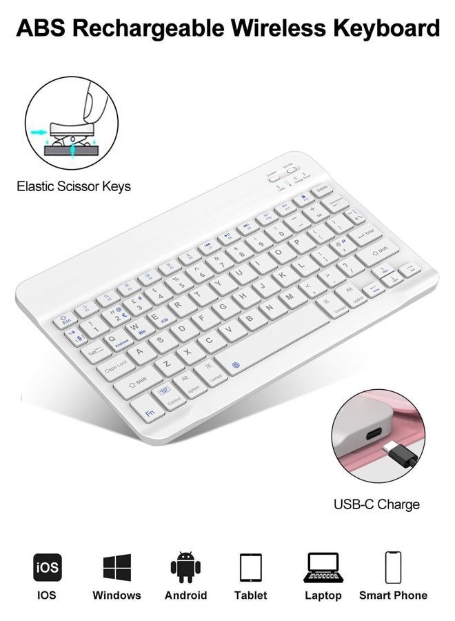 BORIYUAN Keyboard Case for Lenovo Tab M11 / K11 LTE 11 Inch 2024, Magnetic Detachable Wireless Bluetooth Keyboard Cover, Folio PU Leather Case with Pencil Holder Auto Wake/Sleep, Multi-Angle Kickstand - Image 2