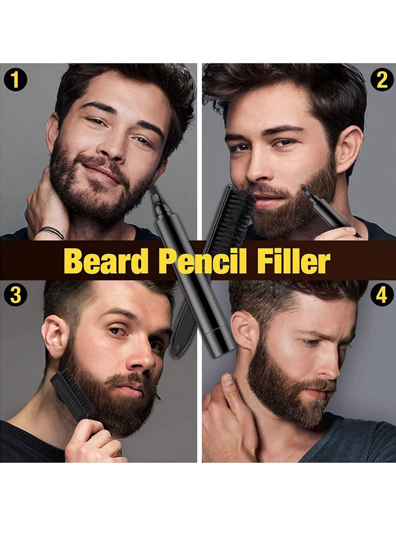 Beard Pen Beard Filling Pen Beard Pen Travel Out Easy Carry Black - Image 4