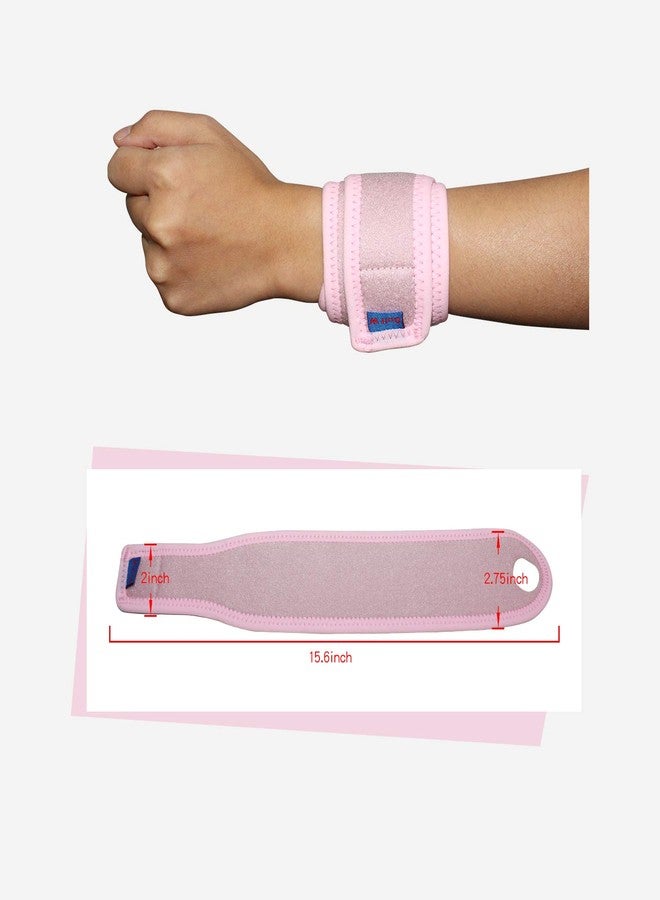 Gulf W 2Pack Version Profession Wrist Support, Adjustable Strap Reversible Wrist Brace for Sports Protecting/Tendonitis Pain Relief/Carpal Tunnel/Arthritis/Injury Recovery, Right&Left - Image 4
