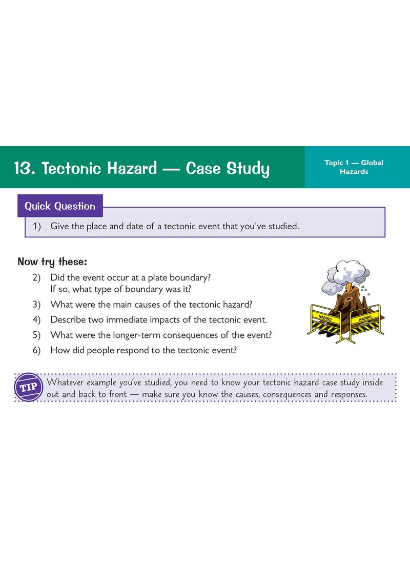 null - GCSE Geography OCR B Revision Question Cards - Image 1
