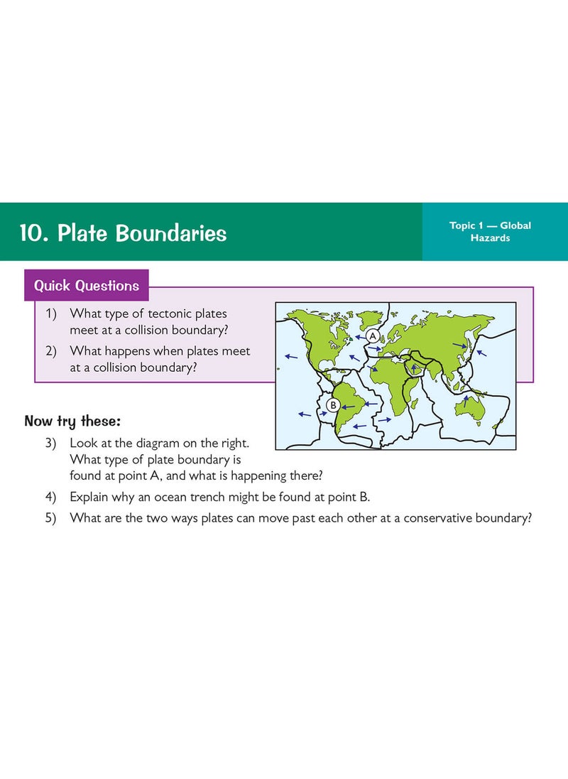 null - GCSE Geography OCR B Revision Question Cards - Image 1