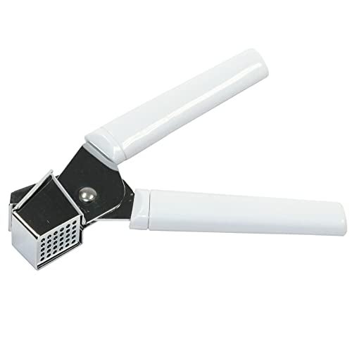 Chef Craft Classic Garlic and Spice Press 688 inch White and Chrome