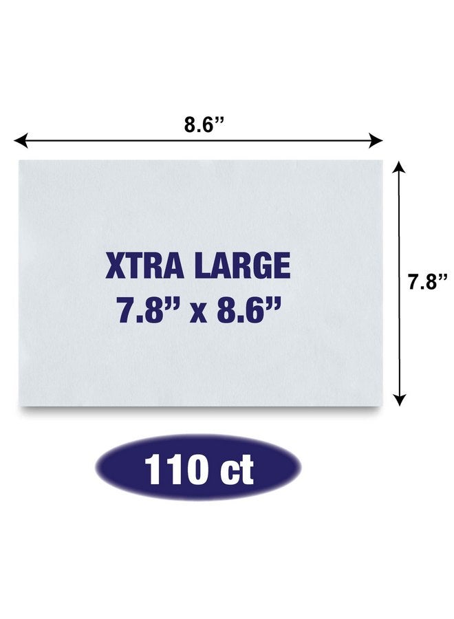 Cudlie 110 Pack Pet Grooming Wipes - Large & Extra-Large Sizes - Lavender, Aloe, & Unscented Variations - Hypoallergenic & Extra Durable - Perfect for Dogs & Cats, 8.6"x7.8" - Image 2