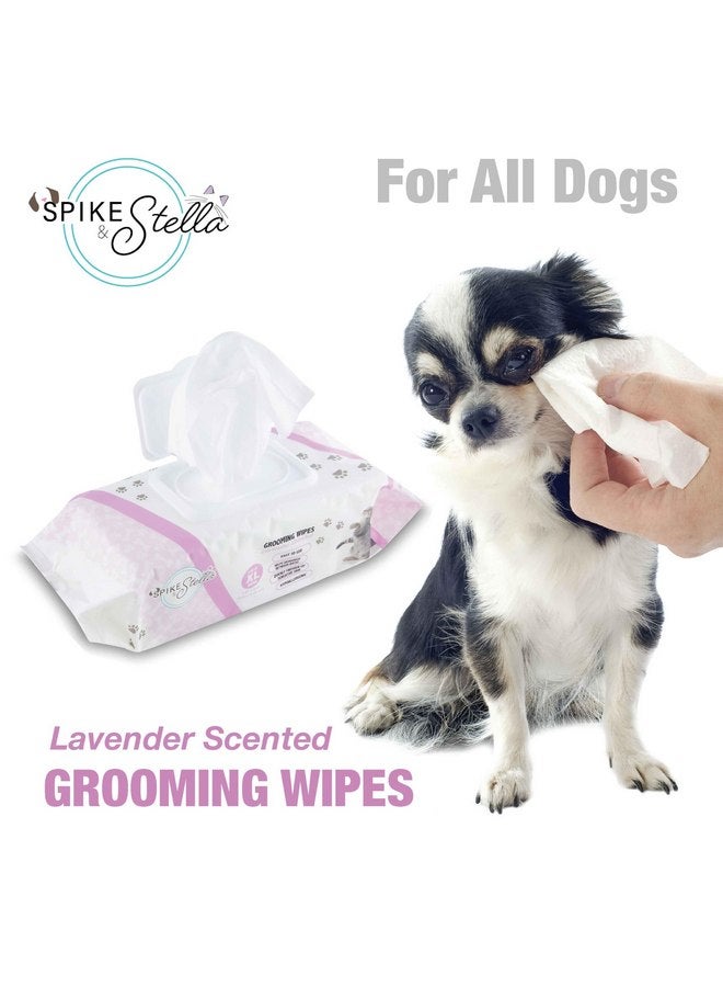 Cudlie 110 Pack Pet Grooming Wipes - Large & Extra-Large Sizes - Lavender, Aloe, & Unscented Variations - Hypoallergenic & Extra Durable - Perfect for Dogs & Cats, 8.6"x7.8" - Image 3