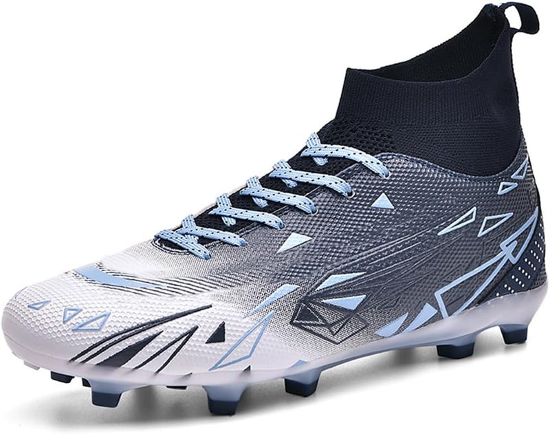 DISRATEBLU Kids Soccer Shoes Boys Football Cleats Professional Athletic Outdoor Trainning Football Shoes Youth Girl Turf Soccer Cleats - Image 1