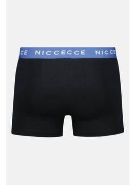 Nicce Men 3 Pieces Brand Logo Boxer Briefs, Black  - Image 3