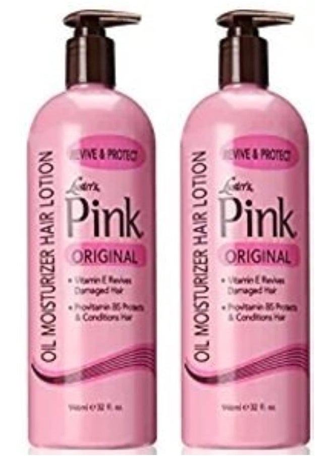 Luster's Pink Oil Moisturizer Hair Lotion, 32 Ounce (Packaging may vary) (2 Pack) - pzsku/Z77438EFBC043811FE352Z/45/_/1686664316/89401eeb-e501-47c2-a21f-01471fa5052d