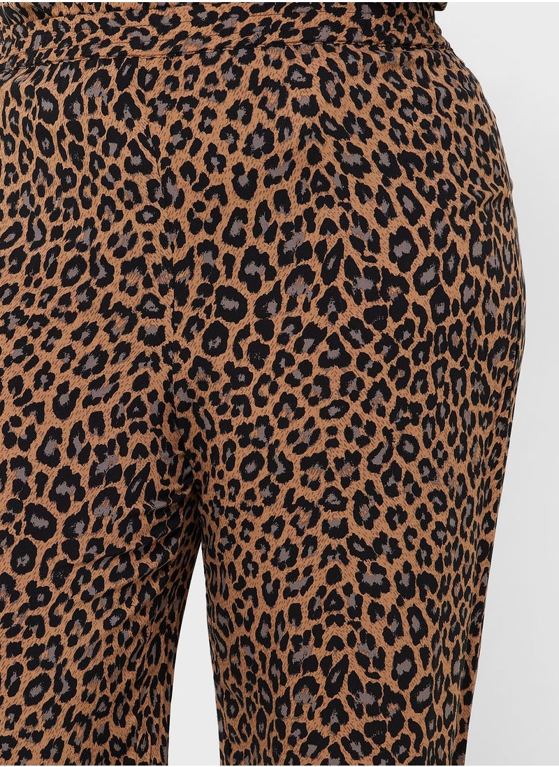 Only Carmakoma - Wide Leg Printed Pants - Image 1