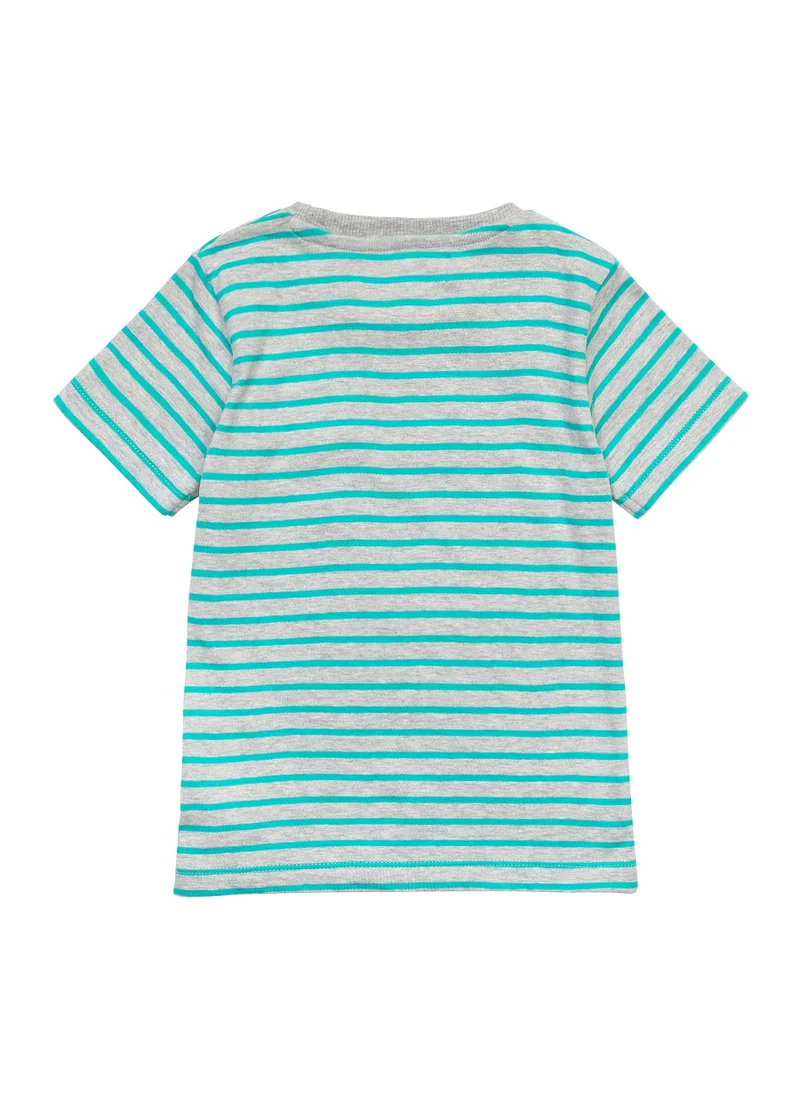 مينوتي Kids Cotton Striped T-Shirt