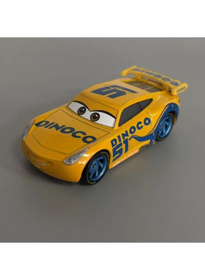 Disney Cars Ku Jie Die Cast Models Lightning McQueen Mater 22 86 Race Numbers Metal - Image 4