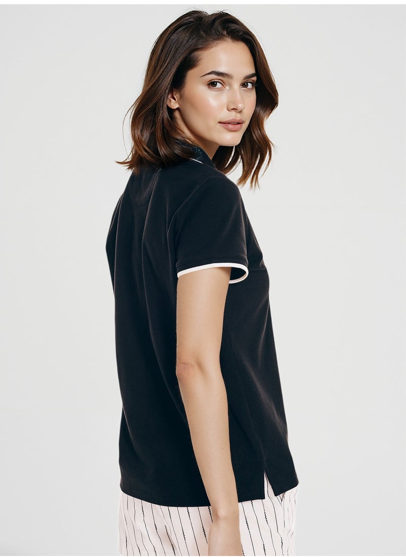 NAUTICA Basic Regular Fit Premium Cotton Logo Polo Shirt  - Image 2