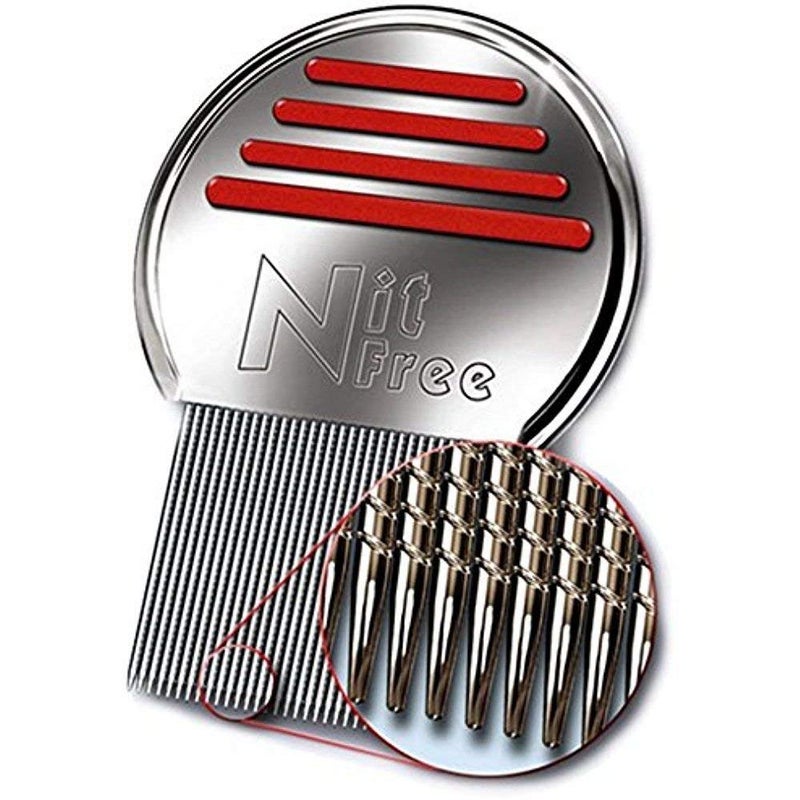 Nit Free Stainless Steel Terminator Louse and Nit Comb (Pack of 2) - Image 5