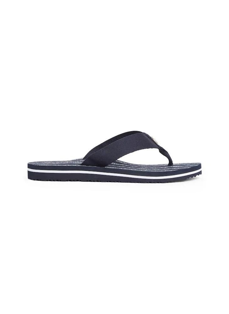 TOMMY HILFIGER Chain Print Thong Flip Flops