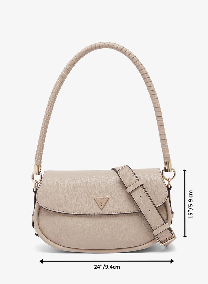 GUESS Danya Flap Over Shoulder Bag - Image 5