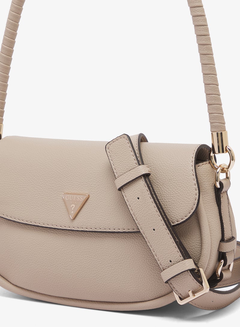 GUESS Danya Flap Over Shoulder Bag - Image 3