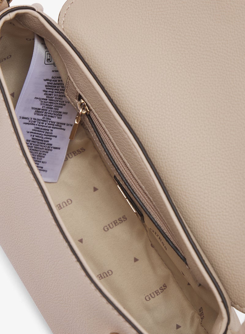 GUESS Danya Flap Over Shoulder Bag - Image 4