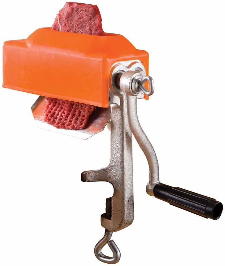 LEM Products ClampOn Tenderizer Cast Iron and Plastic Orange - Image 1
