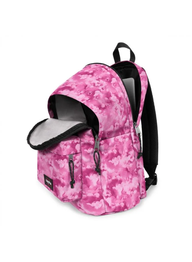 EASTPAK Day Office Medium Laptop Backpack - Flowerblur Pink