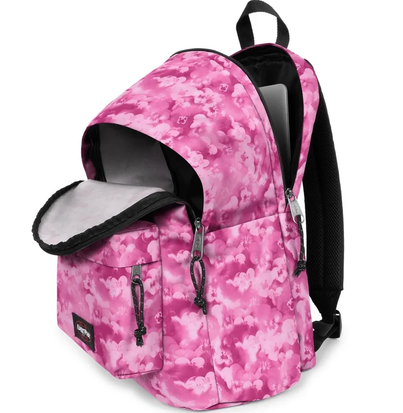EASTPAK Day Office Medium Laptop Backpack - Flowerblur Pink