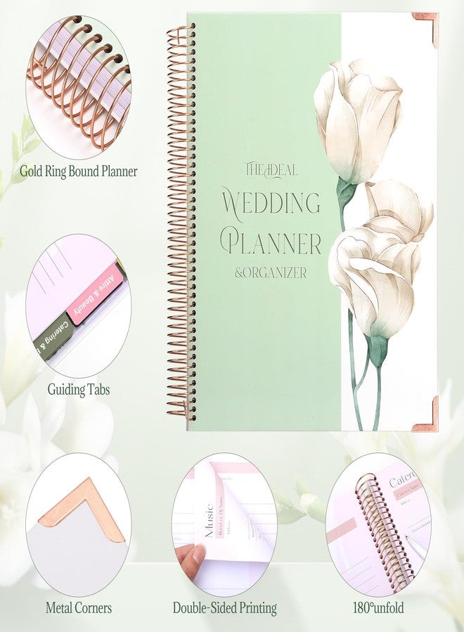 Thboxes Wedding Planner Book & Organizer 88 Sheets, Makes Your Wedding Planning Easy for Brides & Grooms Woman Man Couples Wedding Pannners Notepad Unique Engagement Gift - Image 2