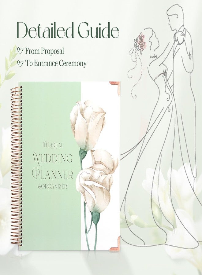 Thboxes Wedding Planner Book & Organizer 88 Sheets, Makes Your Wedding Planning Easy for Brides & Grooms Woman Man Couples Wedding Pannners Notepad Unique Engagement Gift - Image 4