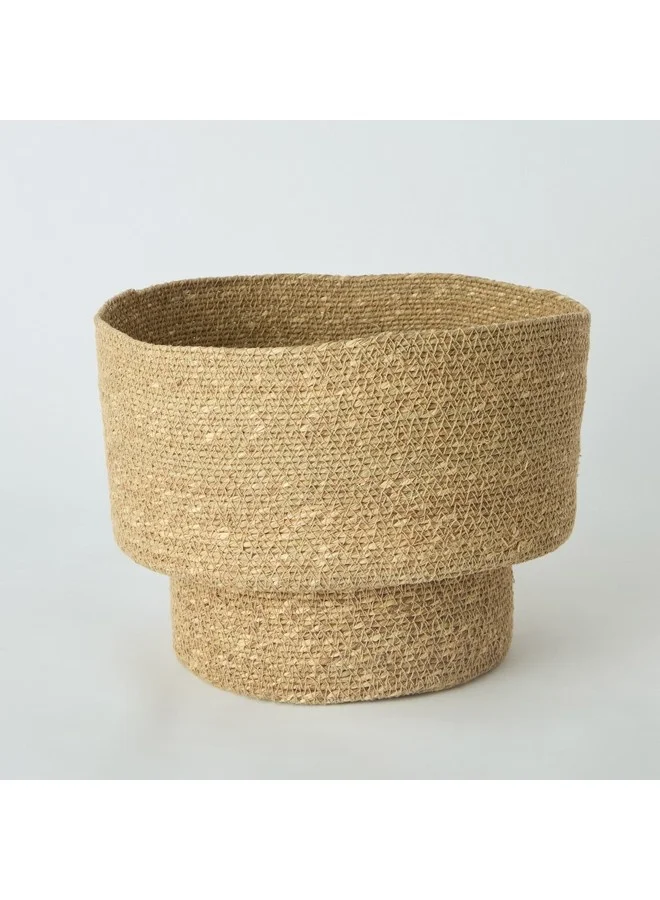 Home Box Noir Grass Storage Basket 28 x 23 x 28 cm