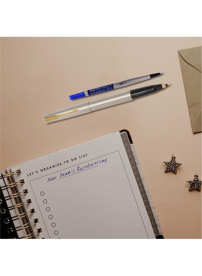 باركر حبر باركر ألترا فاين نافيجيتور قابل لإعادة التعبئة | لون الحبر الأزرق | تجربة كتابة خالية من البقع | كتابة دقيقة - Image 5