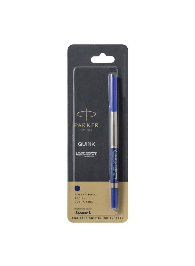 باركر حبر باركر ألترا فاين نافيجيتور قابل لإعادة التعبئة | لون الحبر الأزرق | تجربة كتابة خالية من البقع | كتابة دقيقة - Image 1